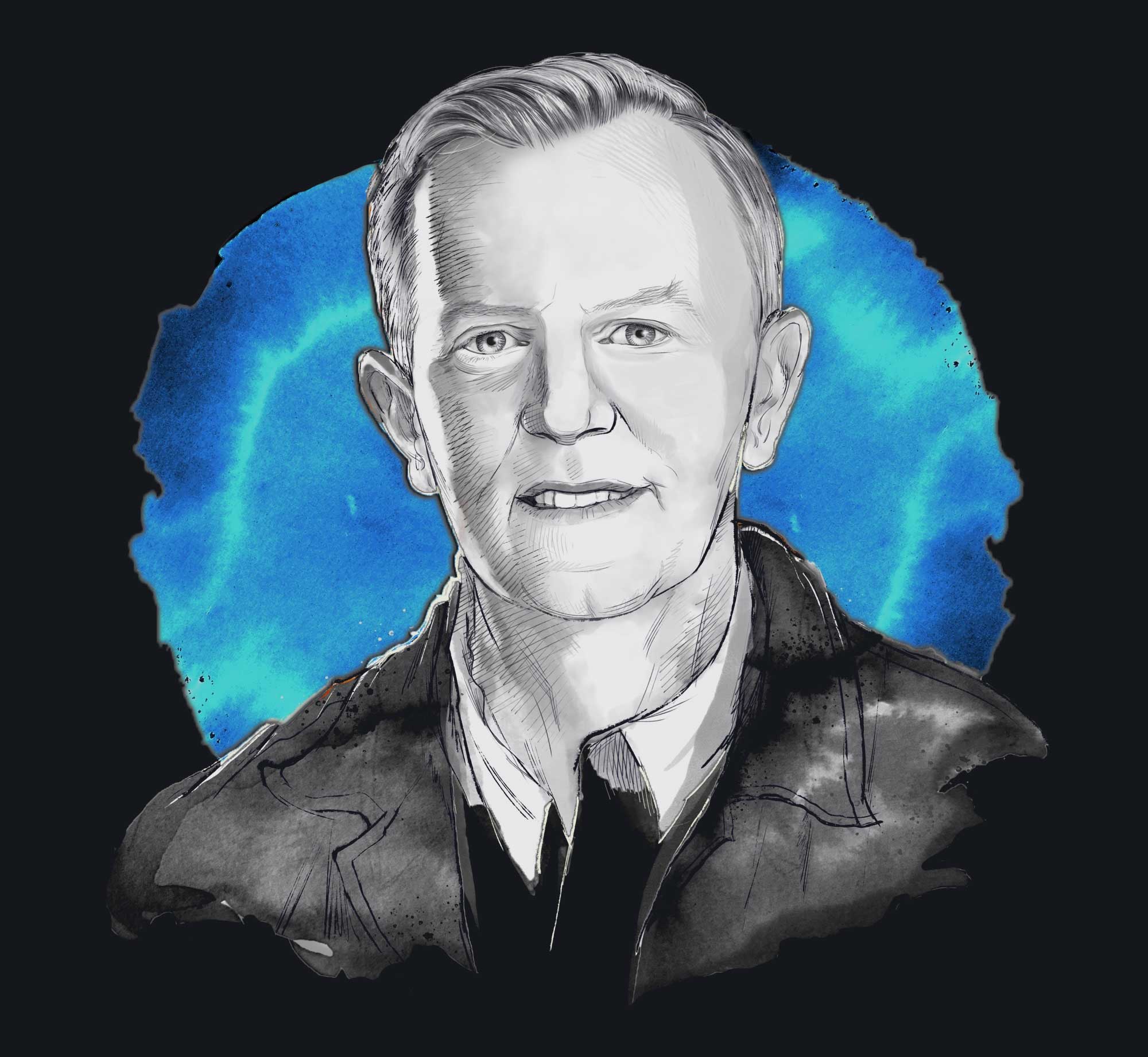 Illustration of Aarron Walter